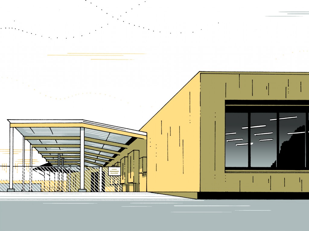 CONSTRUCTION D’UN RESTAURANT SCOLAIRE & D’UN ACCUEIL PÉRI-SCOLAIRE À SAINT-PÈRE-MARC-EN-POULET (35)