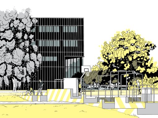 CRÉATION D’UN TERRAIN DE PRATIQUES MULTIPLES À L’UFR STAPS DE NANTES (44) : PARKOUR, BASKET, BEACH VOLLEY & PISTE D’ATHLÉTISME