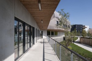 Groupe scolaire, Pôle enfance et Crèche de la Pelousière - St Herblain - Bigre ! architecture Nantes