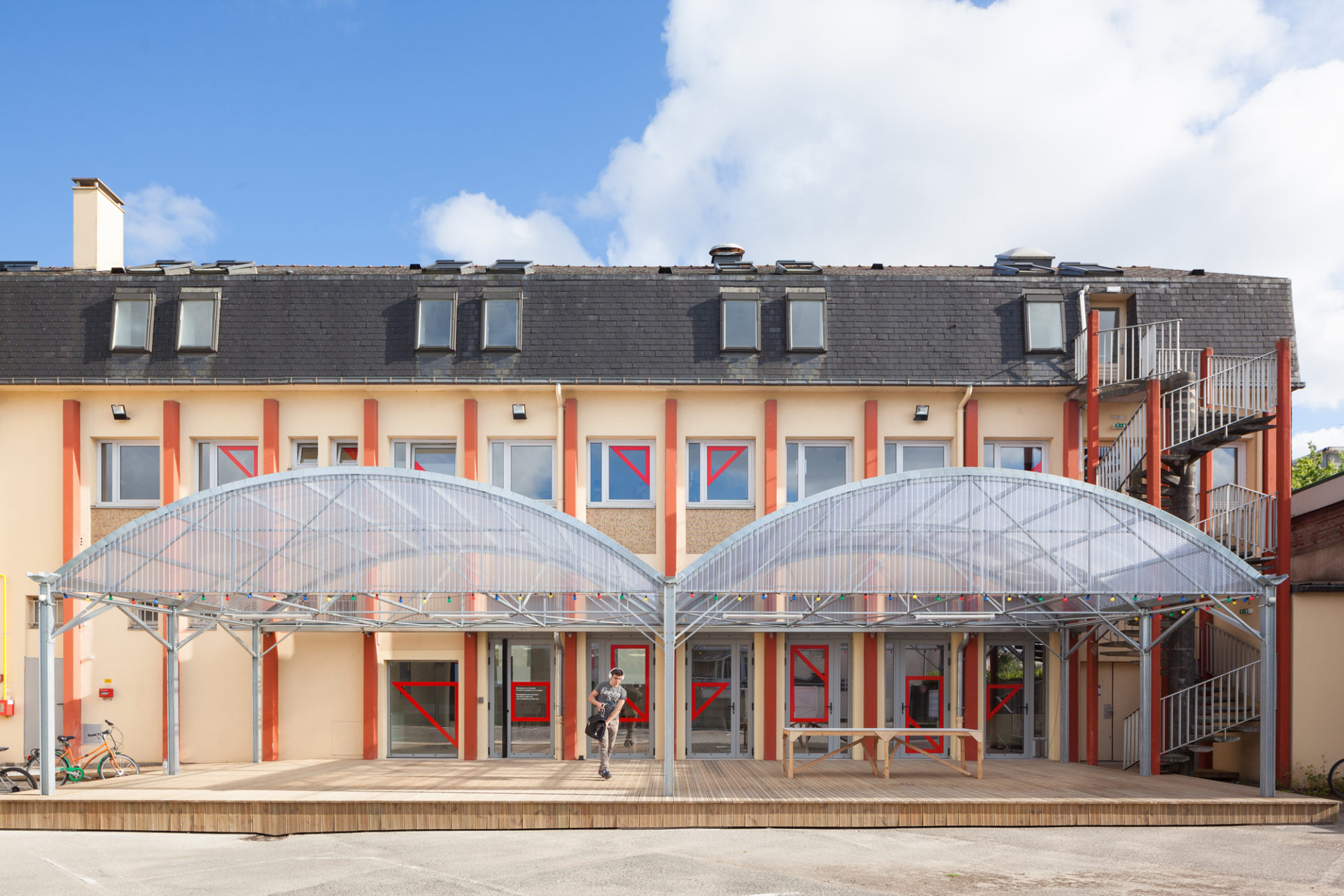 La Centrale, agencement modulaire par Bigre! architecture, Nantes
