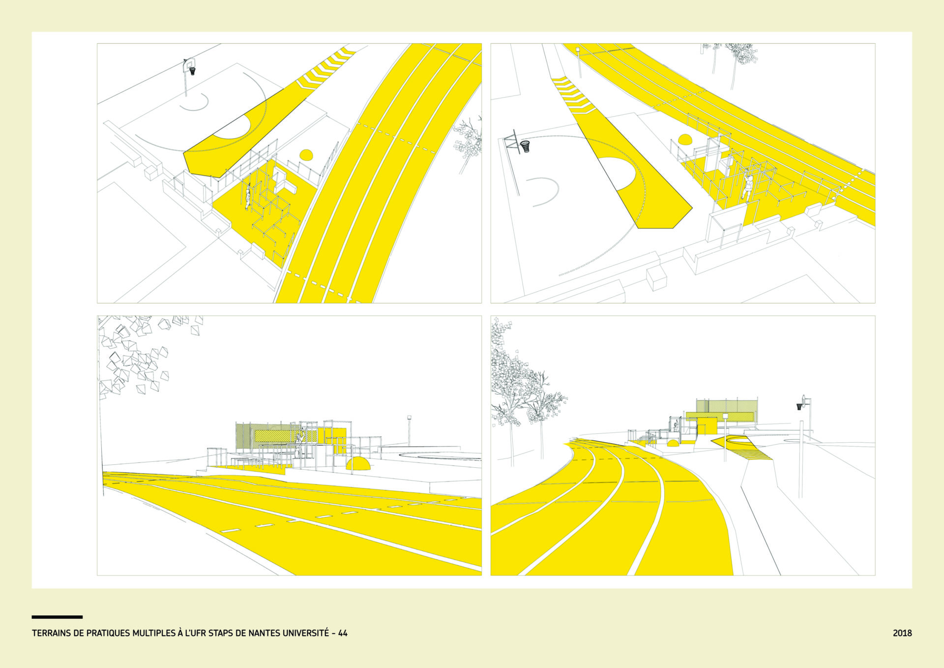 La Centrale, agencement modulaire par Bigre! architecture, Nantes