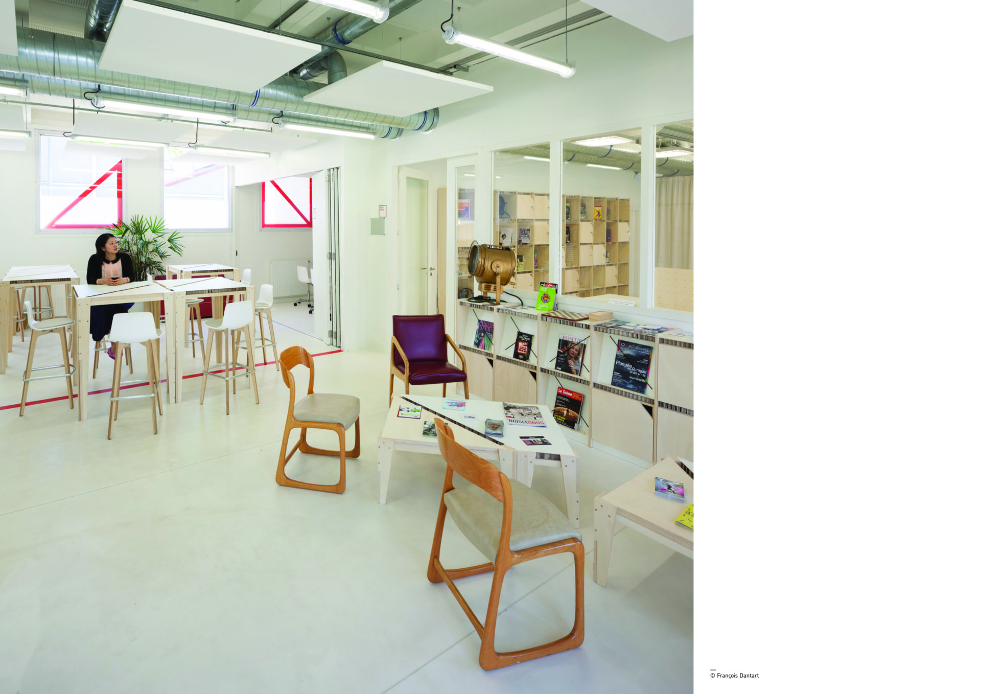 La Centrale, agencement modulaire par Bigre! architecture, Nantes