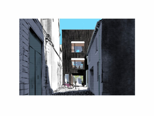 MAISONS, ATELIER D’ARCHITECTURE & ESPACE DE TRAVAIL PARTAGÉ — NANTES — 2021